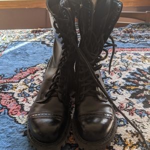 Leather Corcoran combat boots sz 6 men's